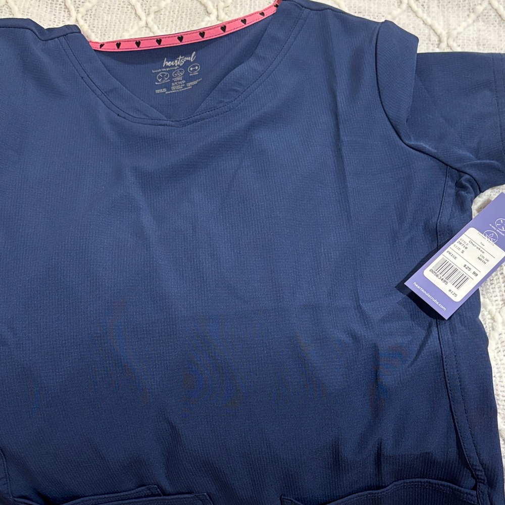 HeartSoul Navy Blue Women's Top